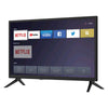 24" Supersonic Smart 12V ACDC Compatible HDTV DLED HD WiFi with 3 HDMI Inputs and 2 USB Inputs (SC-2416STV)