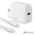 Naztech 20W PD Wall Charger + USB-C to Lightning 4ft Cbl WHT (15396-HYP)