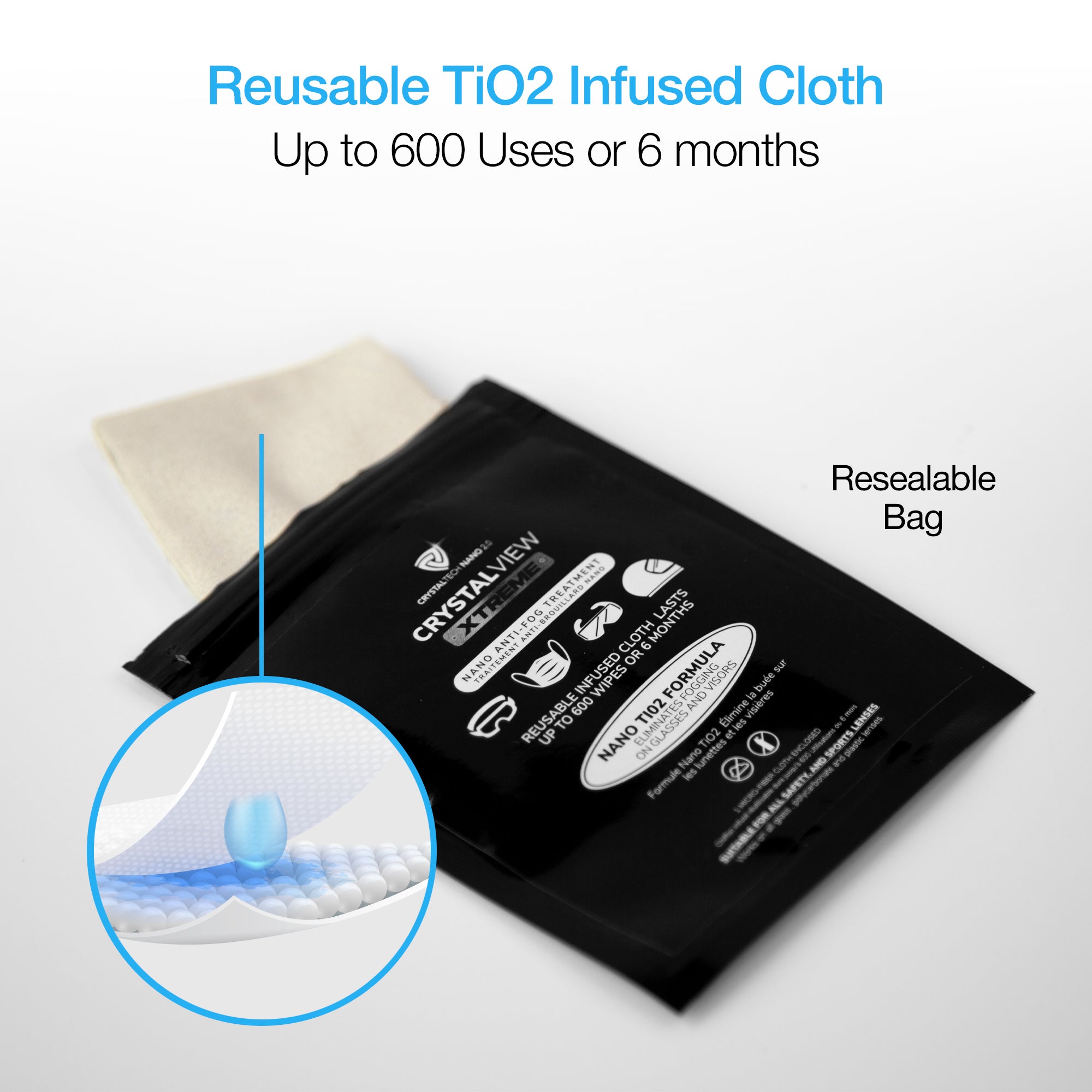Crystaltech CrystalView Xtreme Nano Anti-Fog Treatment (15381-HYP)