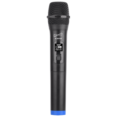 Supersonic VHF Dual Fixed Channel Professional Wireless Microphone