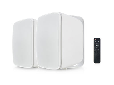 SoundPro Dual Bluetooth Weatherproof Indoor & Outdoor Wall-Mount Loudspeakers
