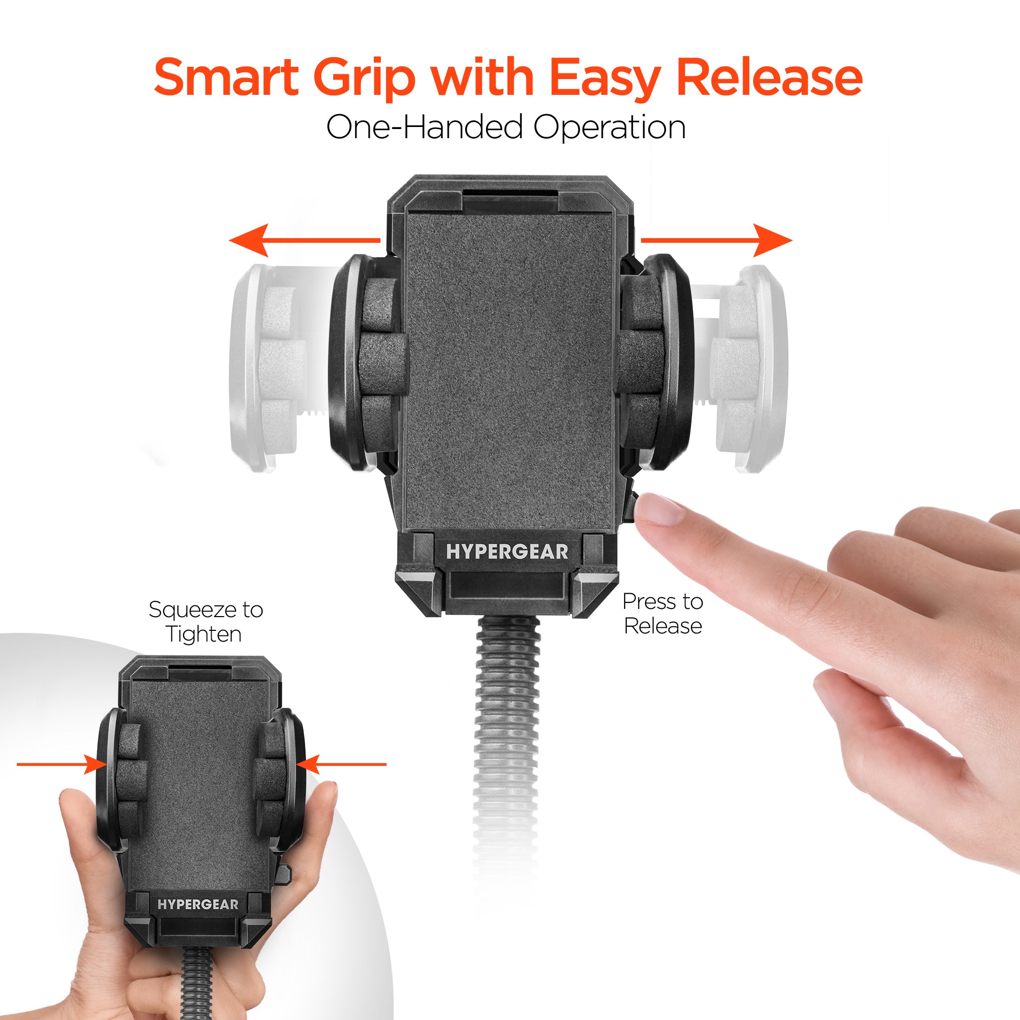 HyperGear Universal Windshield Phone Mount Black (14369-HYP)