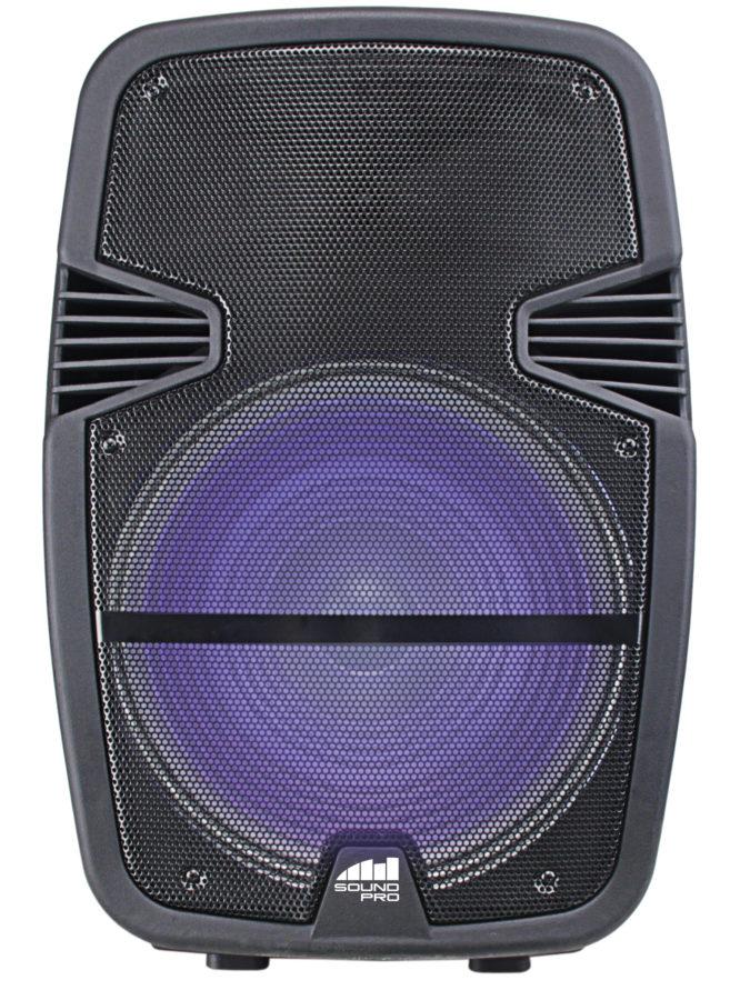Portable 15 inch Bluetooth Party Speaker with Disco Light & Stand (NDS-1516)