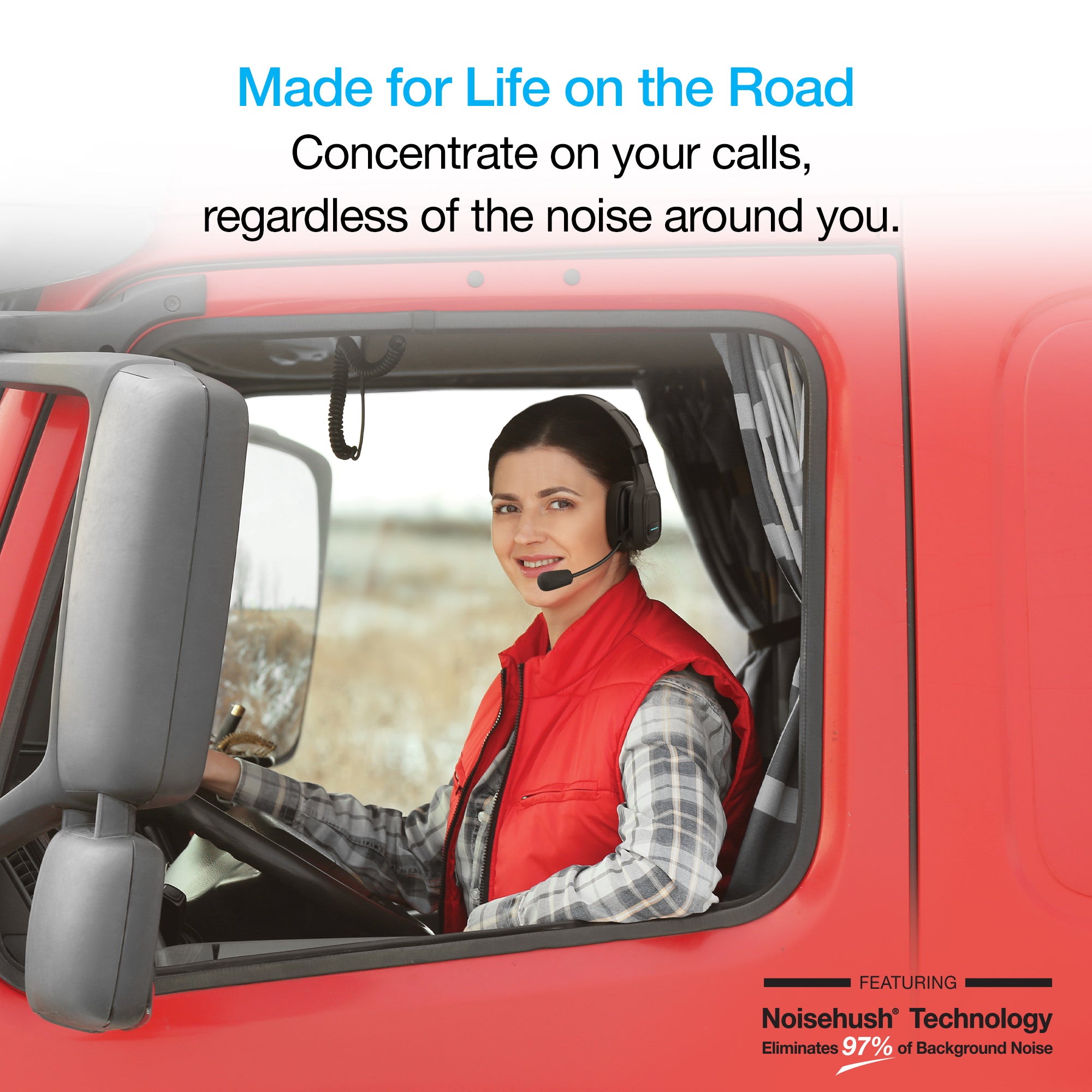 Naztech NXT-700 Xtreme Noise Cancelling Headset for Car Use