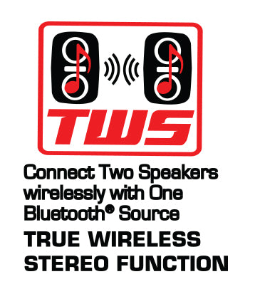 Naxa Portable 12” Bluetooth® Blaze Party Speaker with Full Glow Disco Lights (NDS-1215)