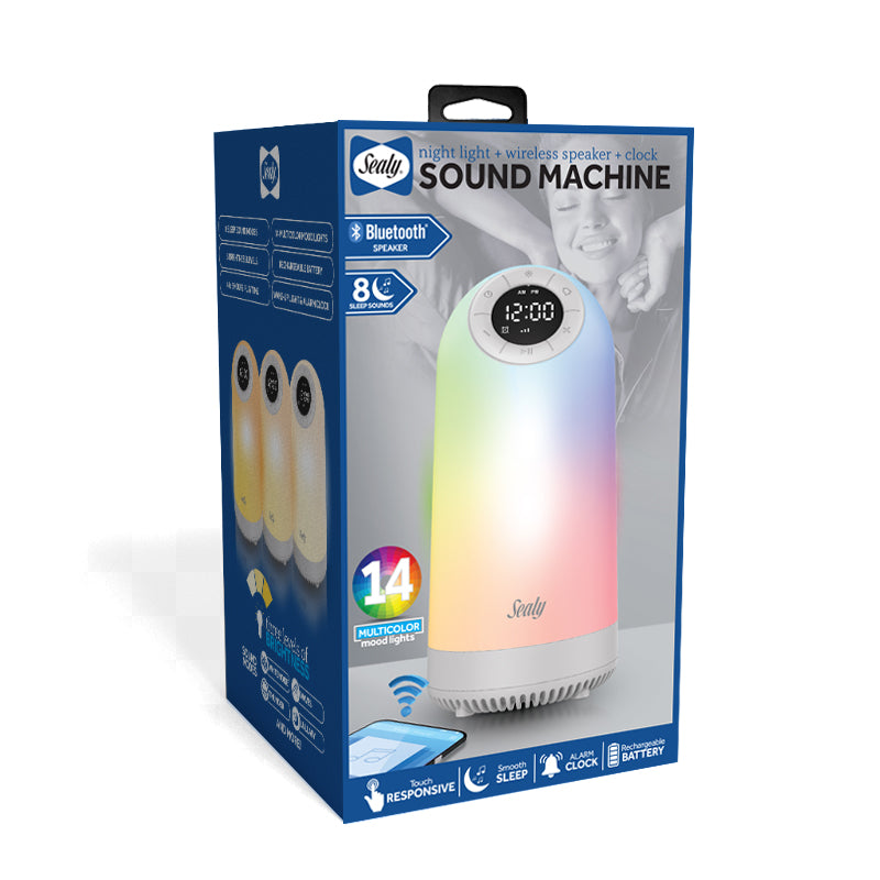 Sealy Kids Sleep Machine - Projector Sound Machine w/ Bluetooth Speaker for  sale online