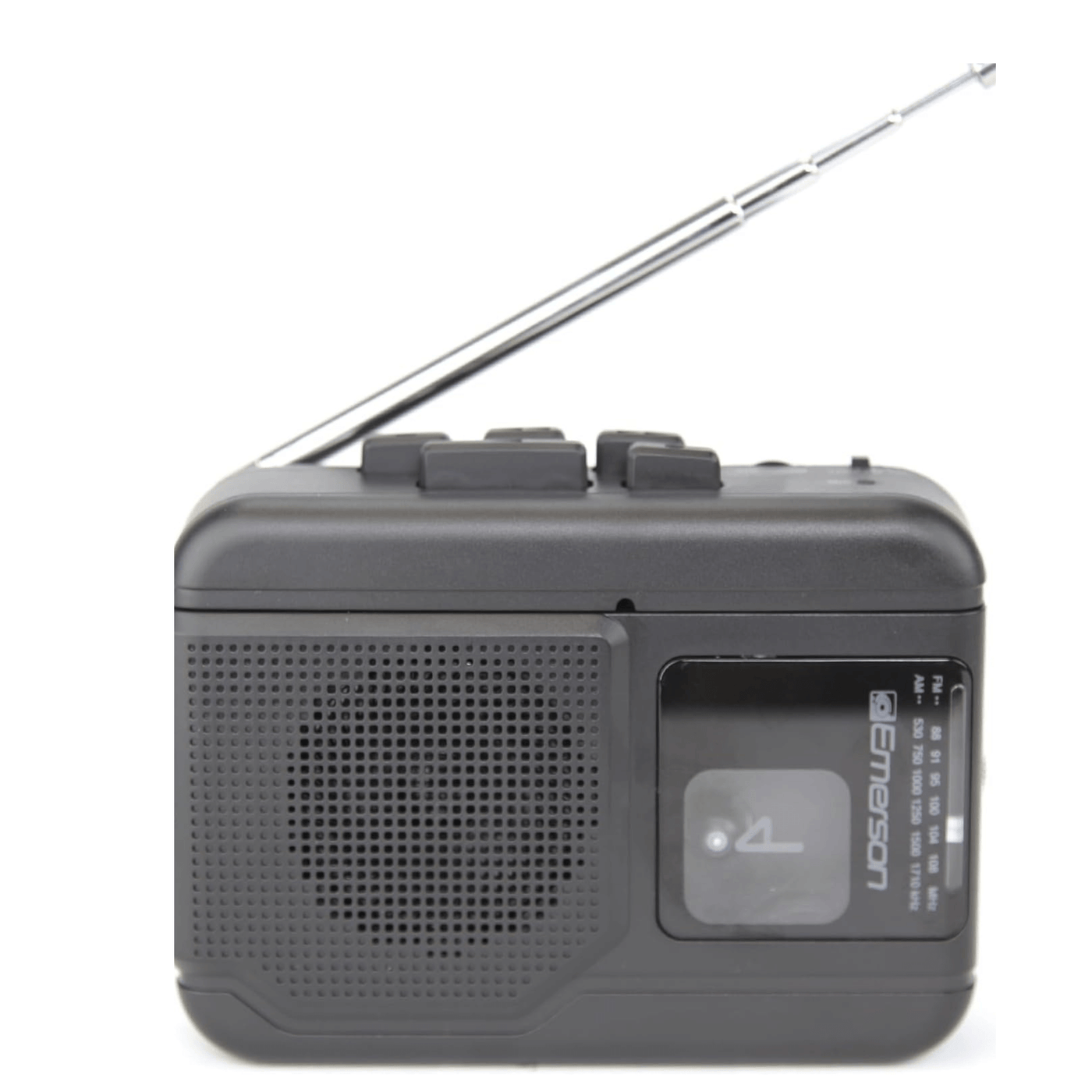Emerson Portable Cassette Player with Bluetooth Out and Built-In Microphone