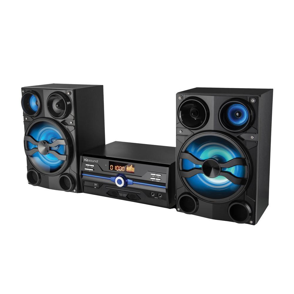 Supersonic HiFi Multimedia Audio System with Bluetooth and AUX, USB & Mic Inputs (IQ-9000BT)