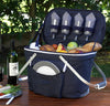 Picnic at Ascot Collapsible Insulated Picnic Basket with Service for 4 (401)