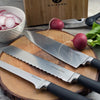 Ginsu Gourmet Chikara Series Forged 420J Japanese Stainless Steel 8" Bread Knife