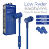 HyperGear Low Ryder Earphones w Mic 3.5mm (LOWPHONES-PRNT)