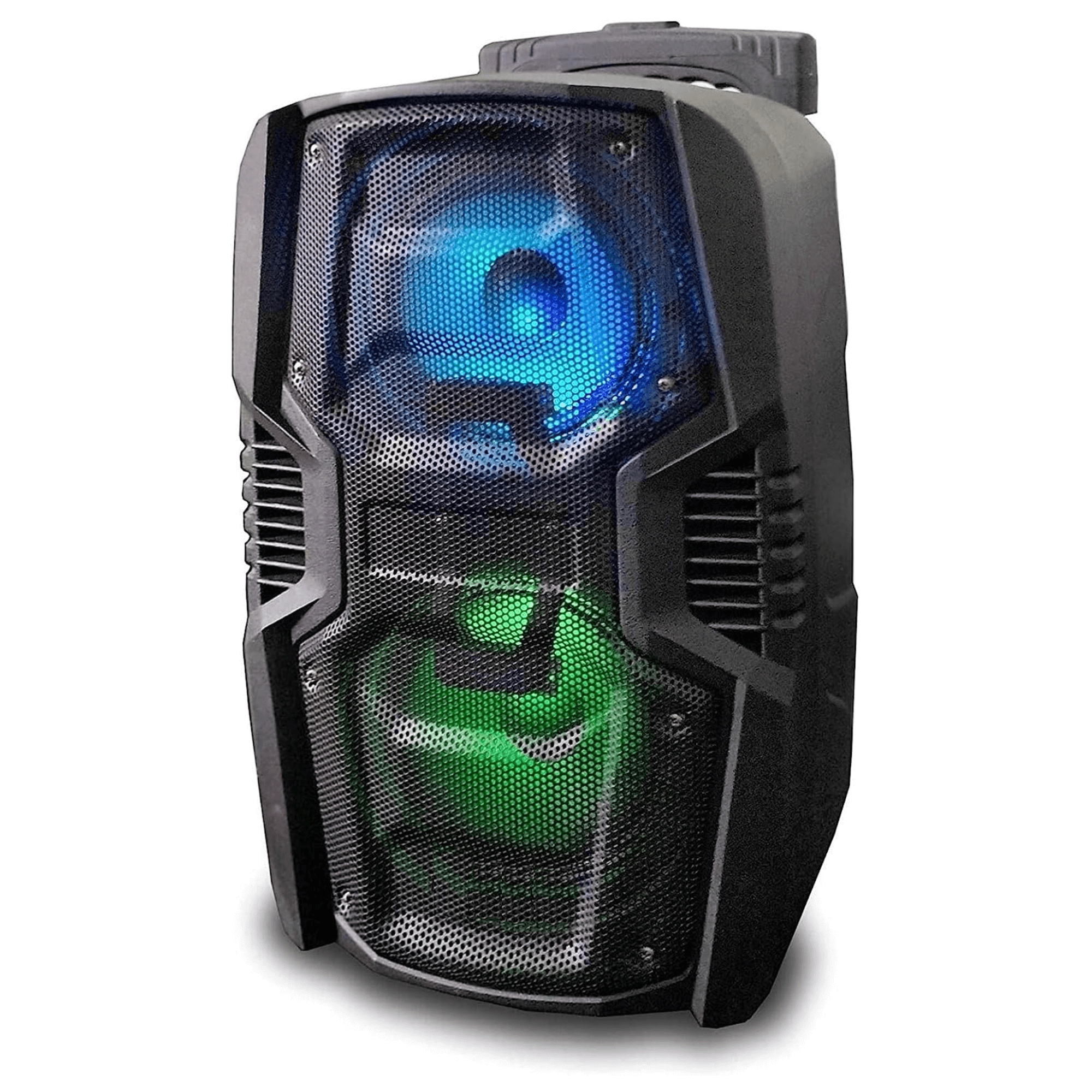 Norcent Dual 6" Tailgate Bluetooth Speaker with Multi-Colored LED Light System