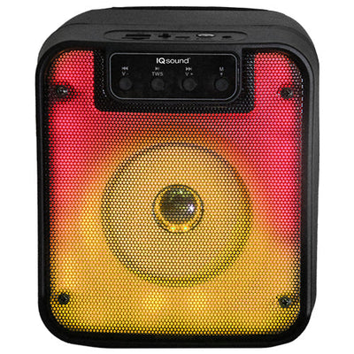 4" Bluetooth Speaker FIRE BOX with TWS and LED Fire Light Show (IQ-7004DJBT)