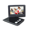 7" Portable DVD Player With Digital TV, USB and SD Inputs & Swivel Display (SC-257A)