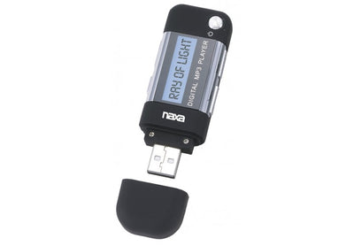 MP3 Player with 4GB Built-in Flash Memory, LCD Display and Built-in USB Plug Adaptor (NM-145S)