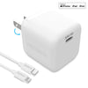 Naztech 30W PD Smart Chip Tech Wall Charger + USB-C to MFI Cable 6ft (15544-HYP)