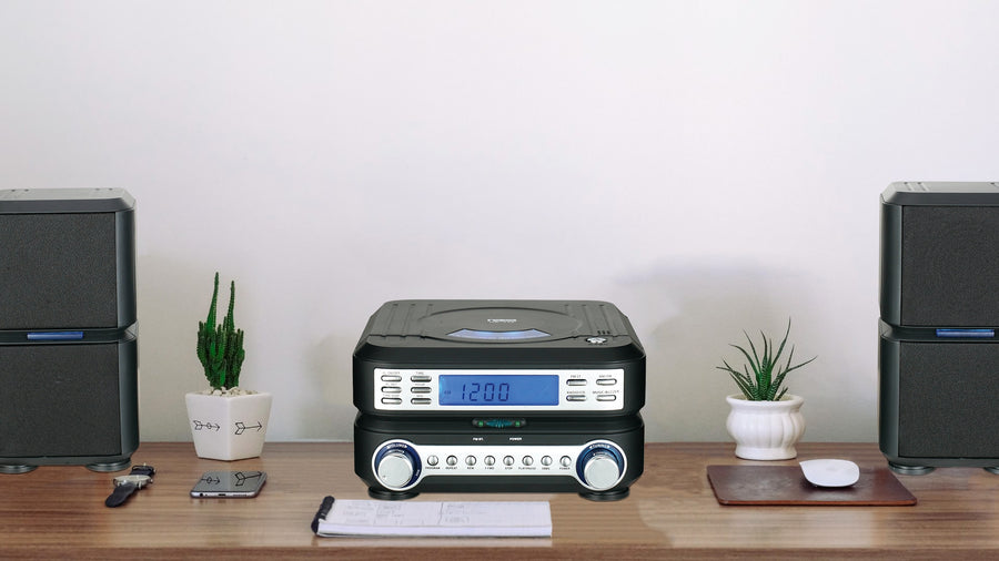 Digital CD Microsystem with AM FM Stereo Radio (NS-438)