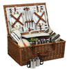 Picnic at Ascot Dorset Basket with Service for 4 & Coffee Set (704C)