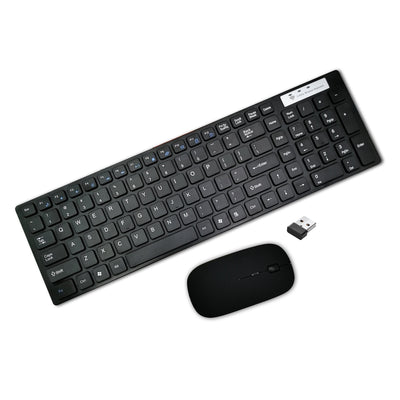 2.4GHz  Slim Wireless Keyboard and Mouse Combo (SC-530KBM)